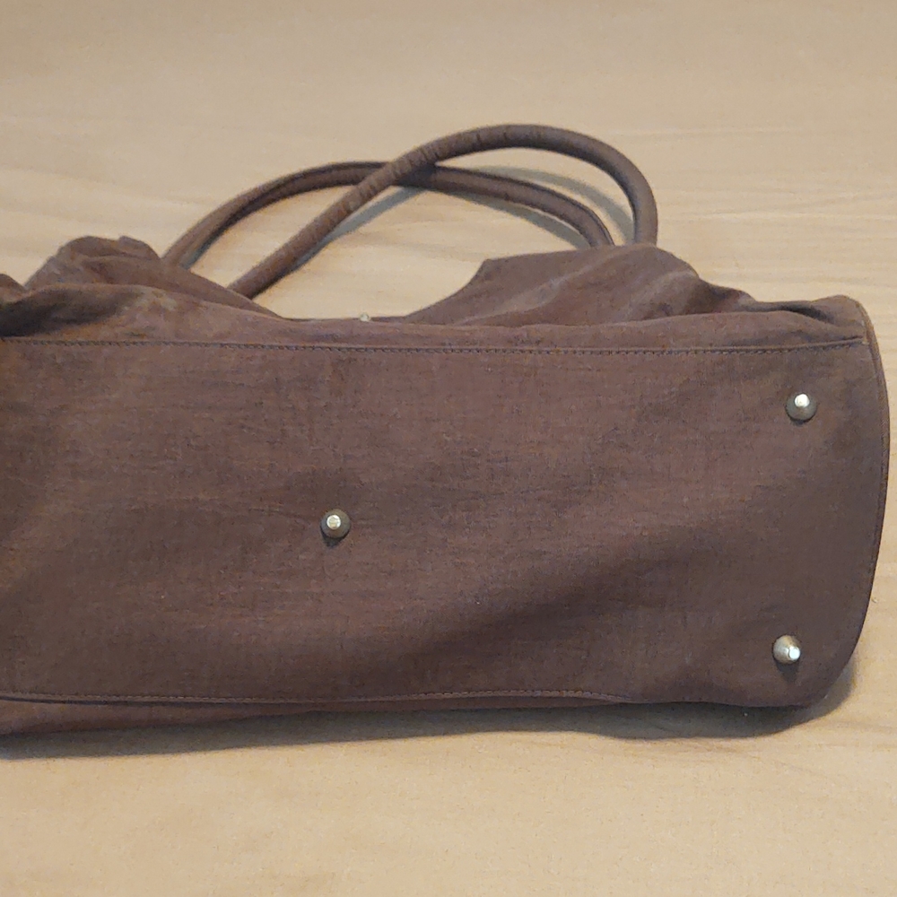 Brown Zipper Close Bag - image 2